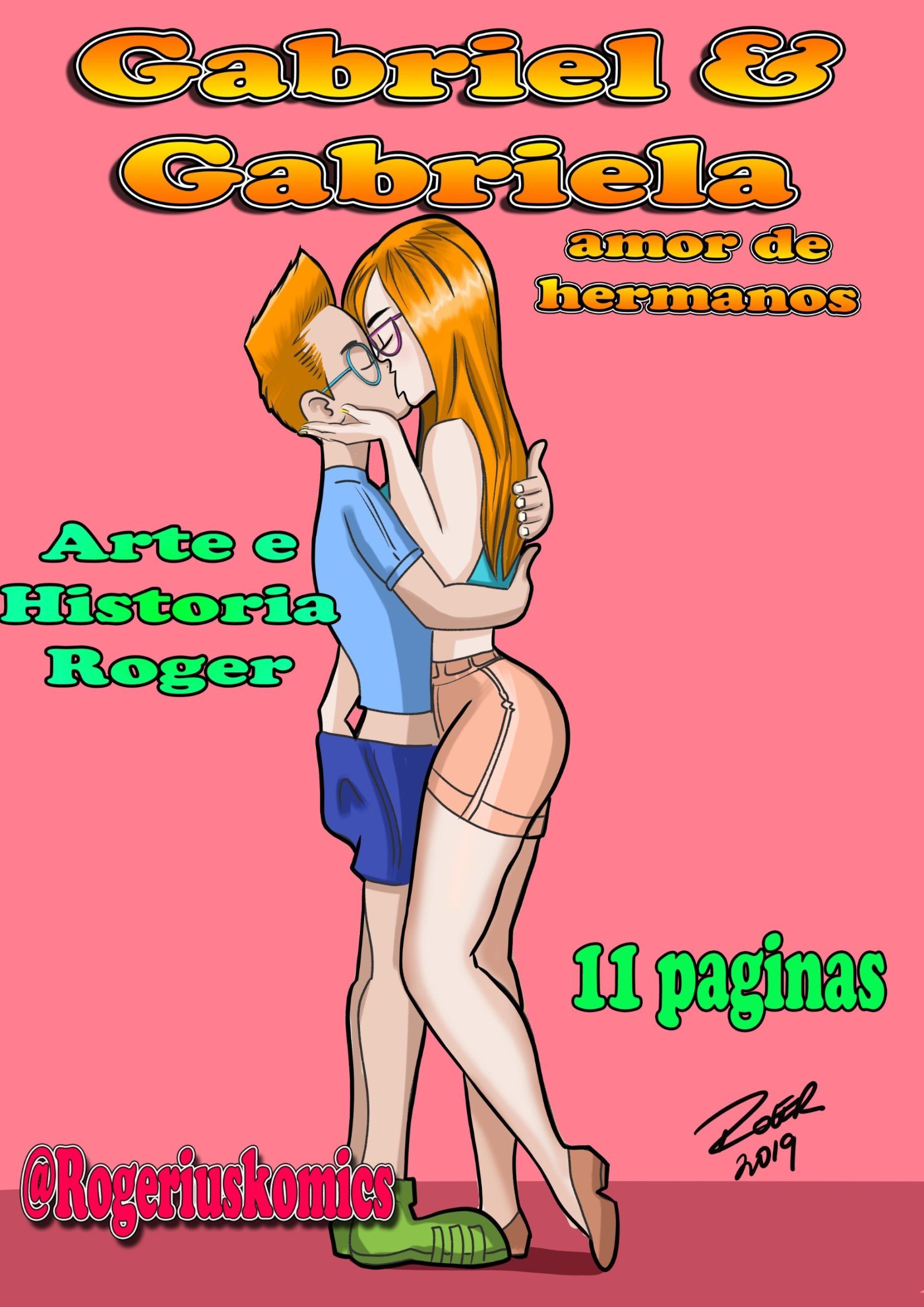 1810px x 2560px - Gabriel & Gabriela Amor de Hermanos 1-2 [Rogerius] - Ver Comics Porno XXX  en EspaÃ±ol