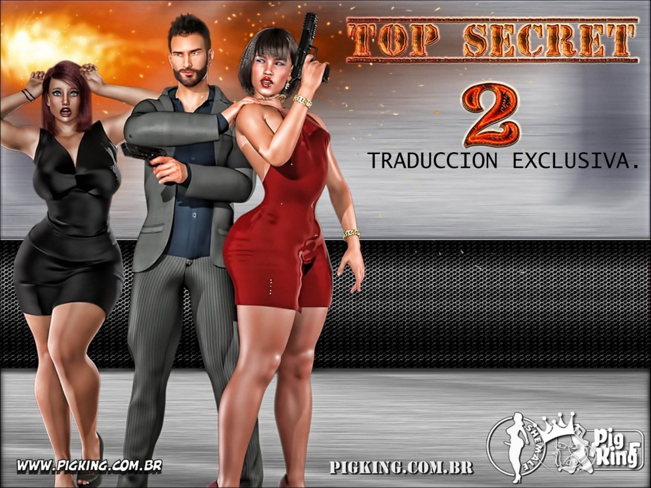 Top Secret Parte 2 [Pig King] - Ver Comics Porno XXX en Español