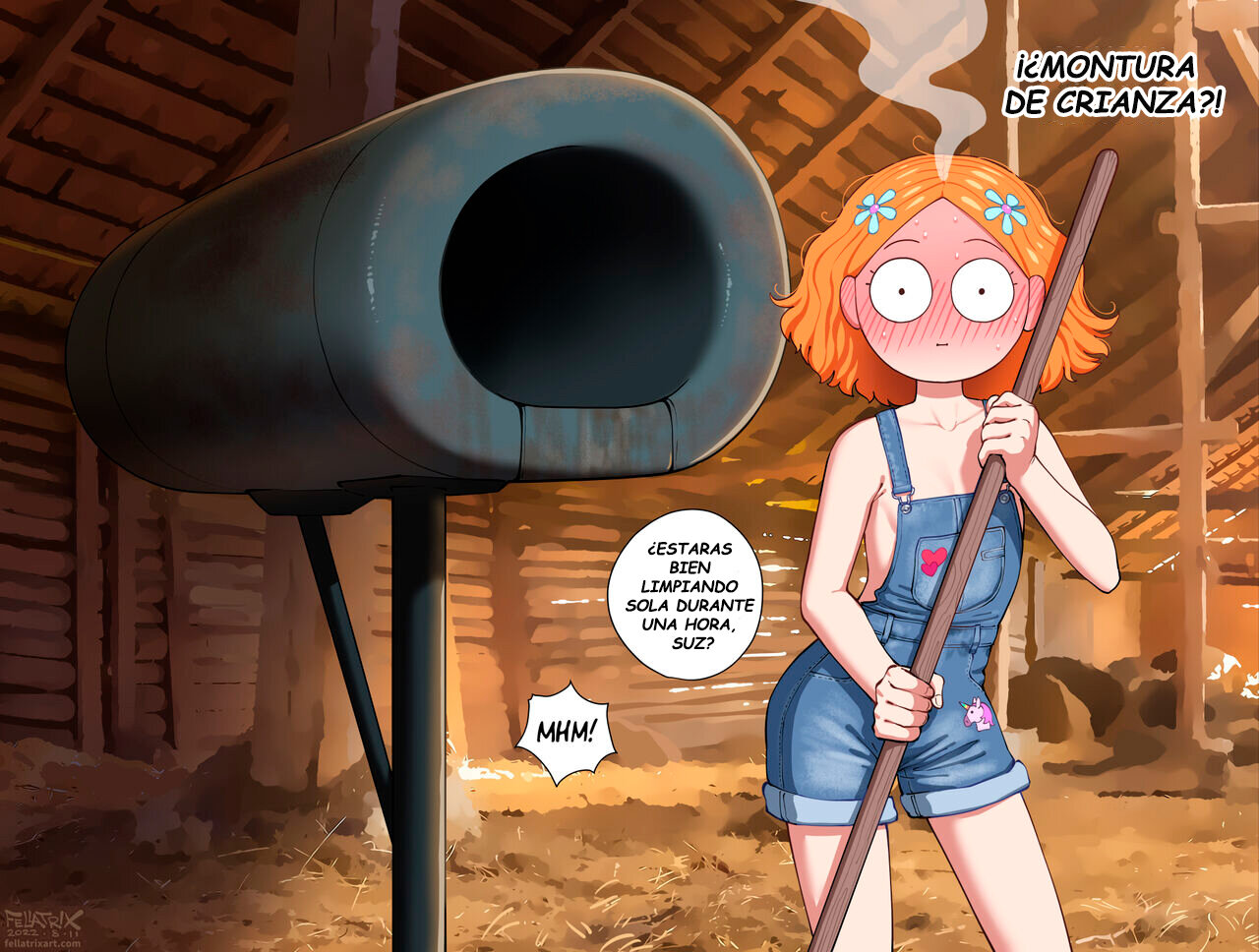 Suzie q - breeding mount fellatrix comic