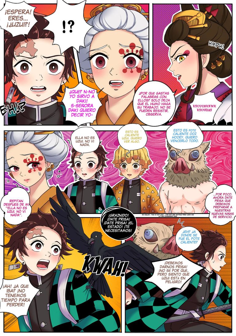 Demon Slayer Kimetsu no Yaiba Red Light District MeowWithme Ver Comics Porno XXX en Español