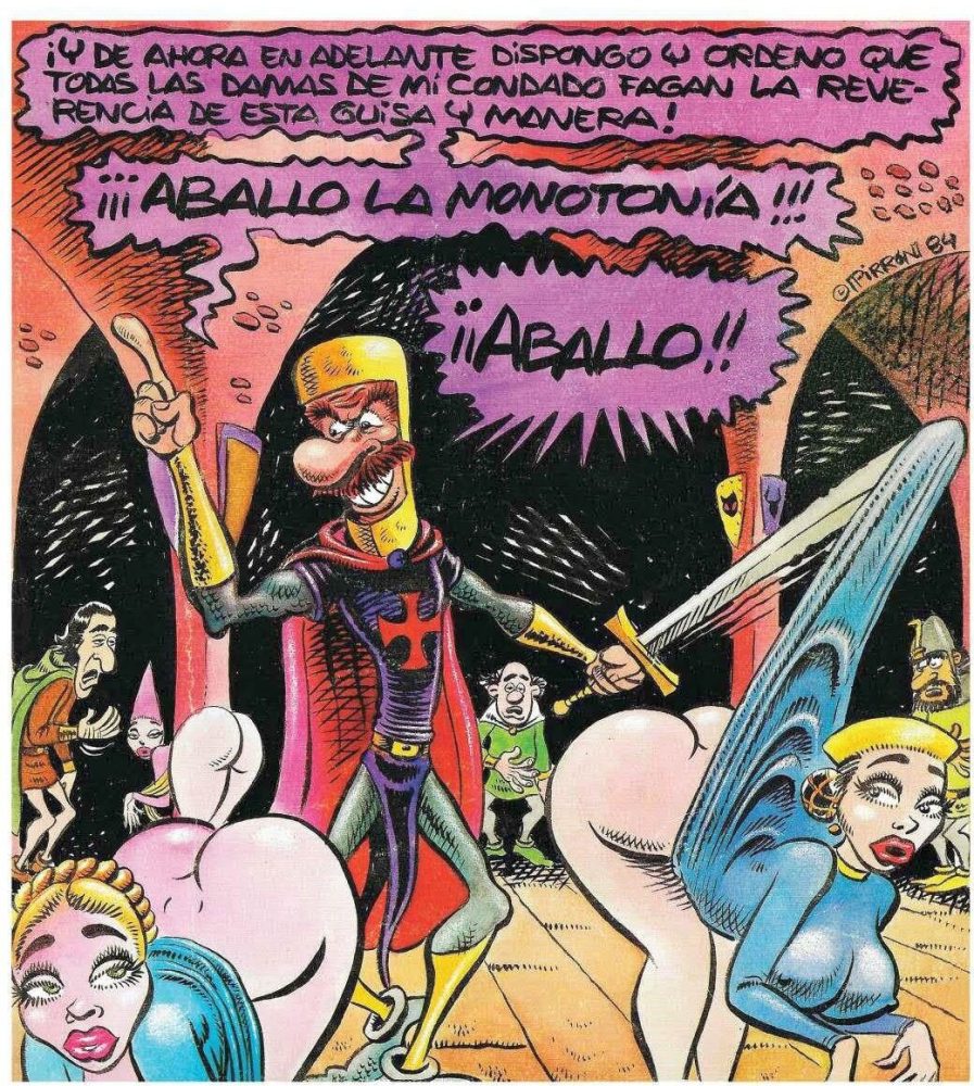 Nae Pirron Xxx - PirrÃ³n en Color [Revista Hara Kiri 1981-1994] - Ver Comics Porno XXX en  EspaÃ±ol