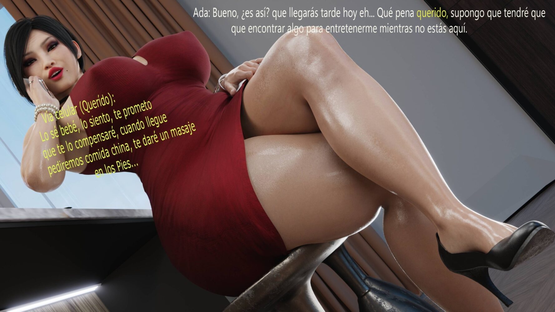 Ada Wong #08 - Desperate Housewives #01 [PervertMuffinMajima] - Ver Comics  Porno XXX en Español