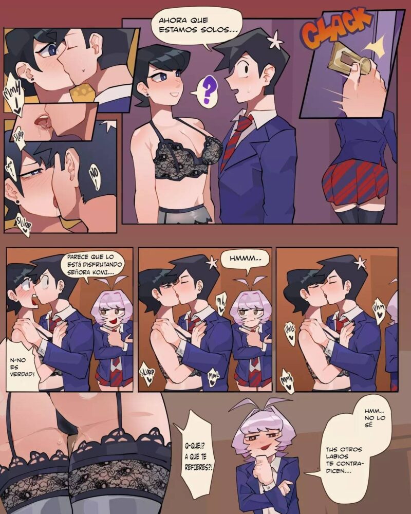 Komi san wa komyushou desu personajes