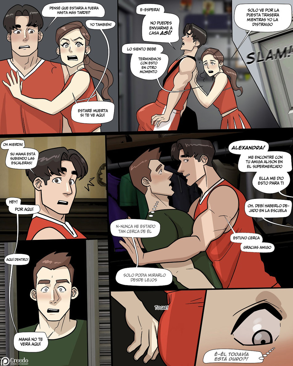 Nerd and jock comic porn