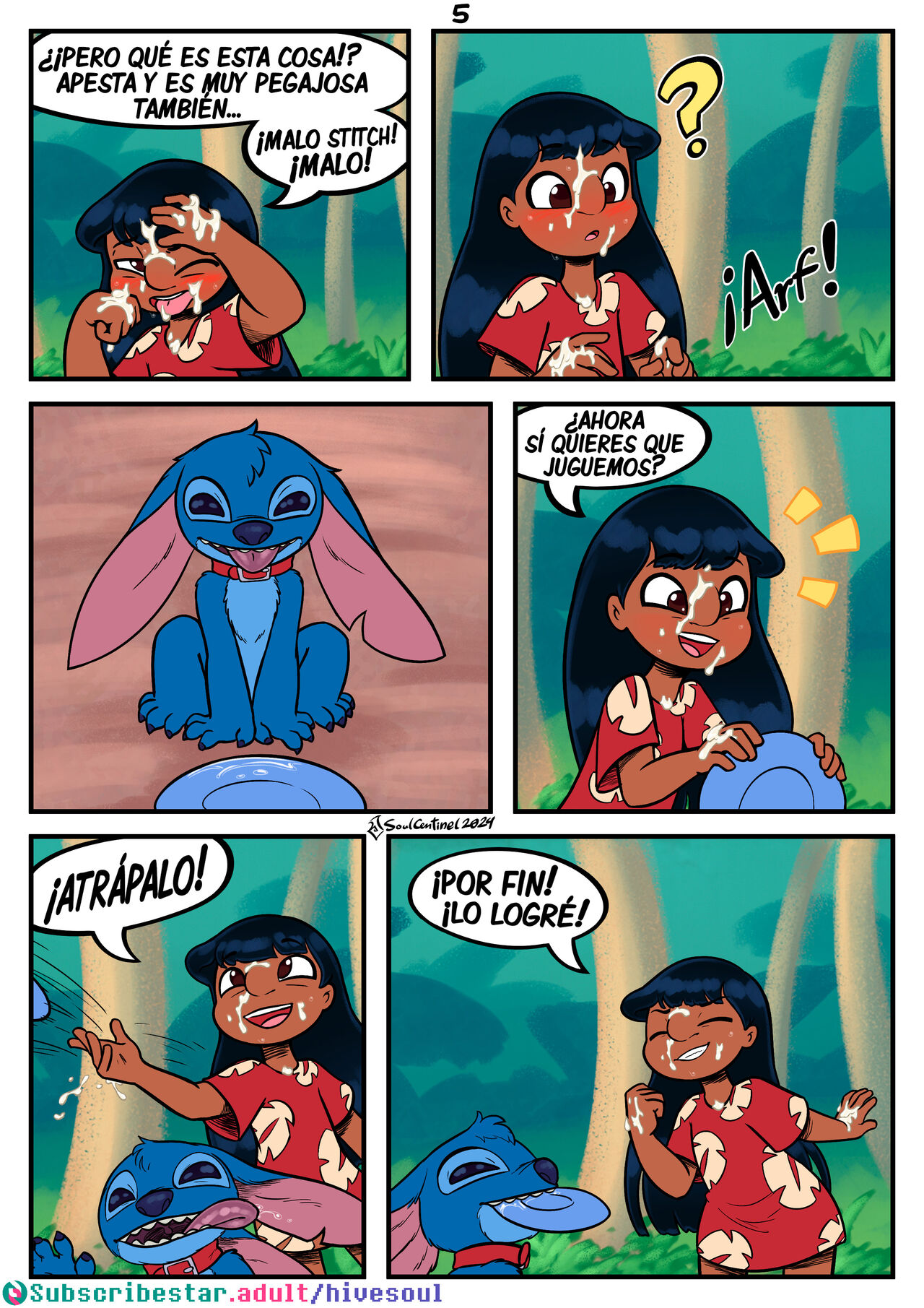 Lilo and stitch porn comic