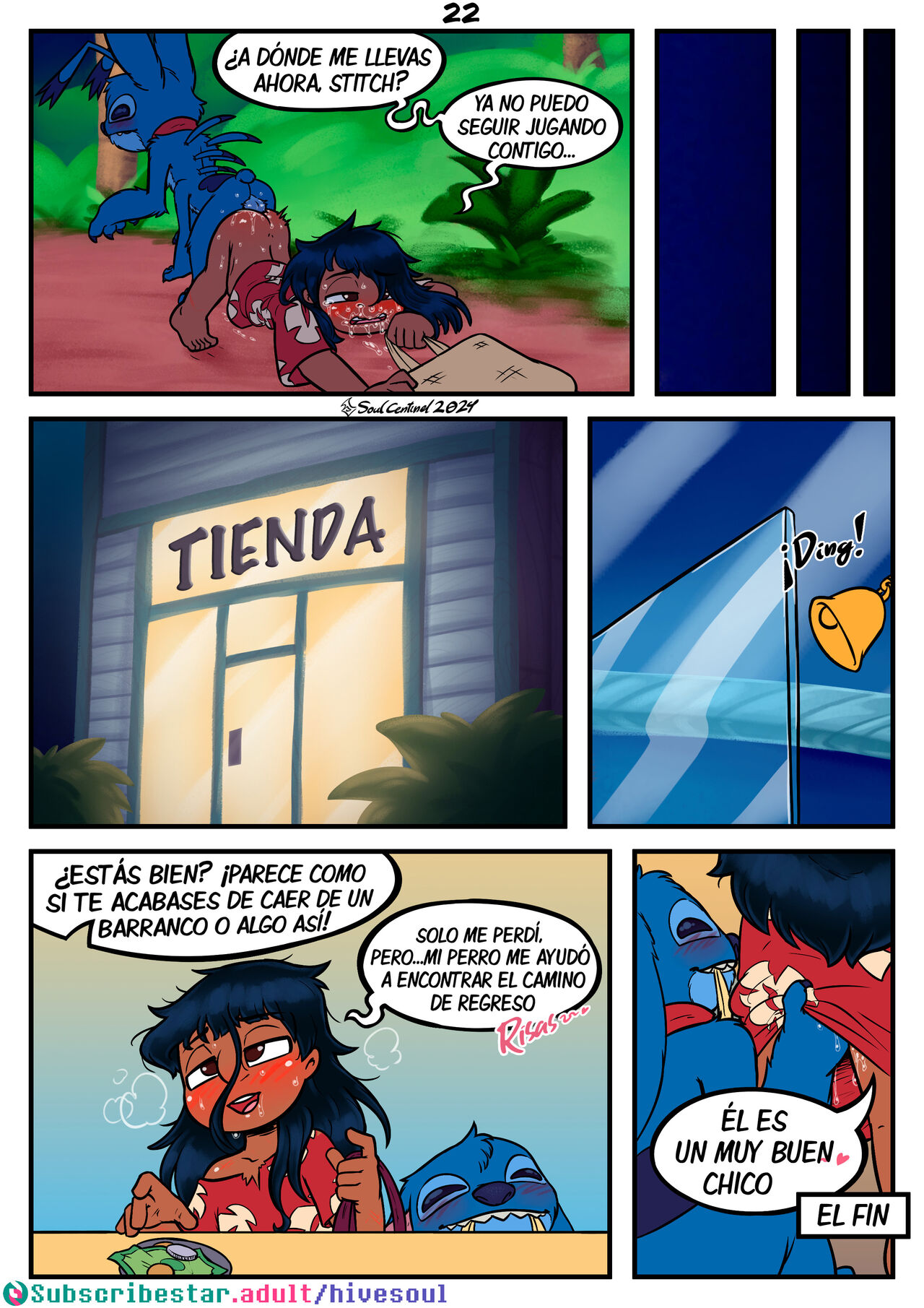 Entrenando a tu Mascota (Lilo & Stitch) [SoulCentinel] - Ver Comics Porno  XXX en Español