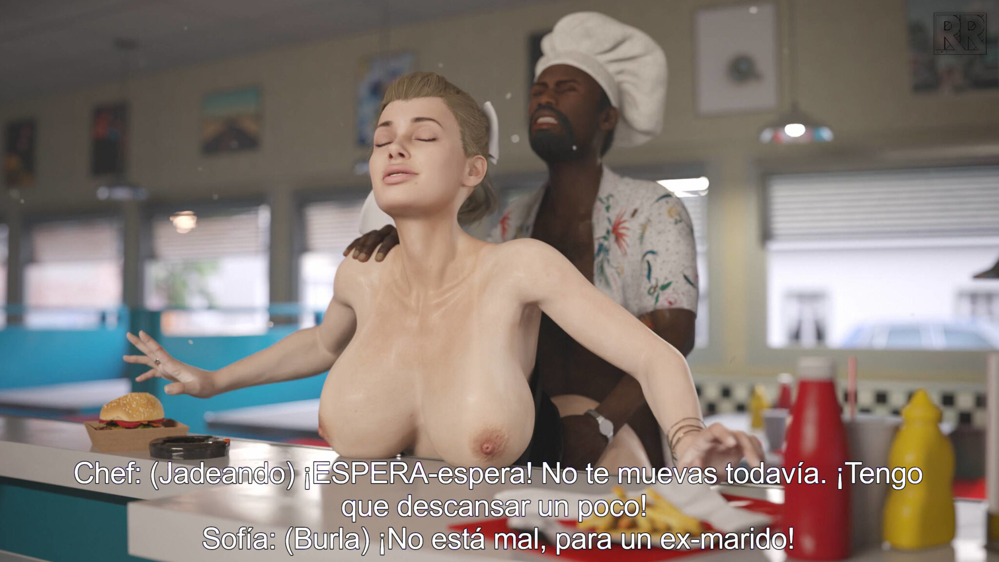 Ordering the special menu from pizza slut aphy3d